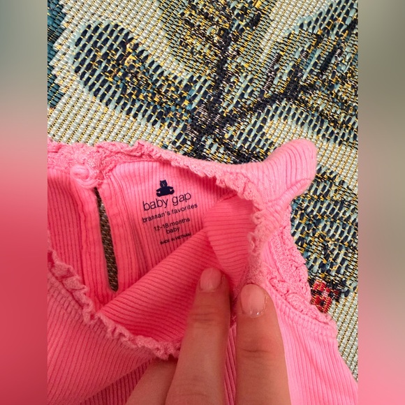 GAP Baby Pink Ribbed Set - Picture 3 of 4